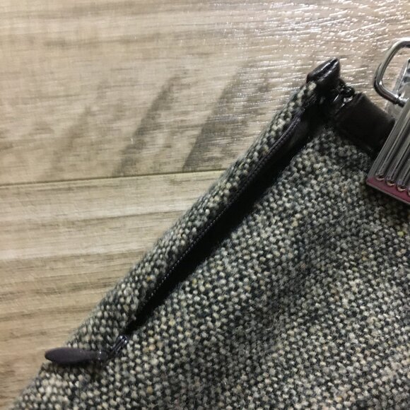 Vintage RW&CO. Preppy Wool Pleated Mini Skirt - Picture 6 of 13